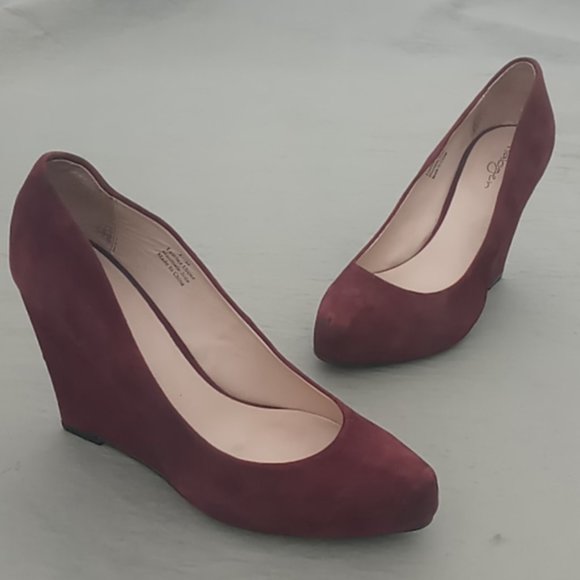 Halogen Shoes - Halogen • Allie Suede Wedges